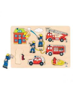 Puzzle À Encastrements: Pompiers