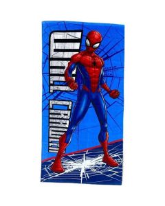 Marvel - Serviette De Bain Ou De Plage Spiderman - 70 X140 Cm
