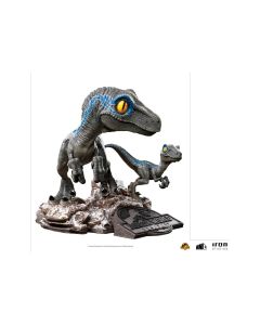 Jurassic World Le Monde D'Après - Figurine Mini Co. Pvc Blue And Beta 13 Cm