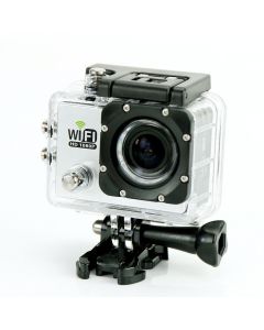Camera Sport Wifi Étanche Caisson Waterproof 12 Mp Full Hd Blanc 4Go