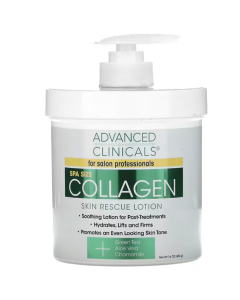 Advanced Clinicals - Lotion Collagene Réparatrice Pour La Peau, 454 G