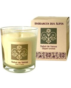 Bougie Parfumée Sabot De Vénus Ambiances Des Alpes