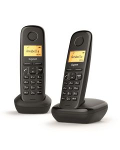 Téléphone Sans Fil Duo Dect Noir - Gigaset - A170 Duo Noir
