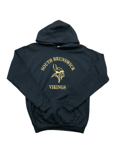 Sweat À Capuche Jerzees Vikings - Taille 18/20 Ans - (Occasion)
