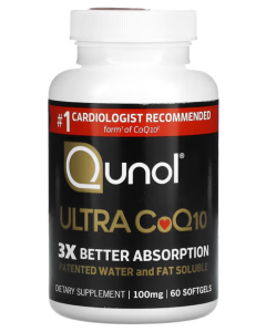 Qunol, Ultra Coq10, 100 Mg, 60 Gélules