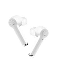 Écouteurs Bluetooth Sans Fil Bouton De Contrôle Autonomie 12H Setty Blanc