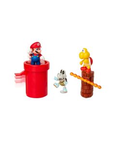 World Of Nintendo - Diorama Super Mario Du Donjon