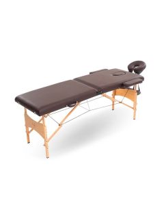 Table De Massage Pliante Avec Accessoires Et Housse Tdm102 Marron Yoghi