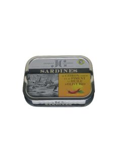 Sardines Au Citron Confit Et Au Piment À L'Huile D'Olive 115G Jacques Gonidec