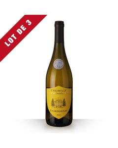 3X Château De Chemilly Chardonnay Blanc 2020 - 75Cl
