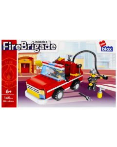 Jeu De Construction - Pompier - 140 Pièces