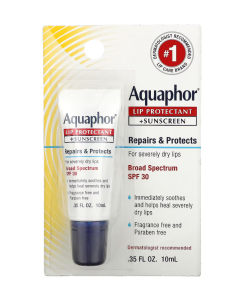 Aquaphor - Protecteur Et Écran Solaire Pour Les Lèvres, Fps 30, 10 Ml