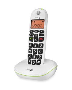 Téléphone Sans Fil Dect Blanc Sans Répondeur - Doro - Phoneeasy100W