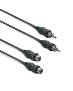 Câble Audio 2 Rca Mâle/Fem. 1.2 M