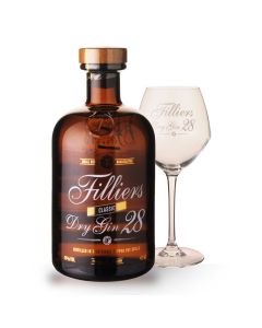 Gin Filliers 28 50Cl - Coffret 1 Verre
