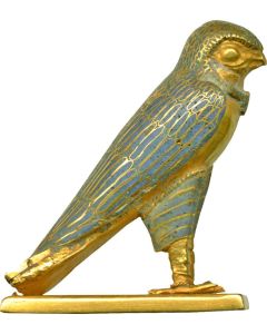 Akachafactory Autocollant Sticker Egypte Antique Ancienne Egyptien Faucon Horus Or