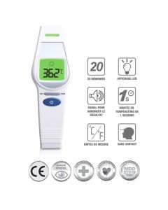 Thermomètre Frontal Numérique – Norme Médical 93-42-Eec Ufr106