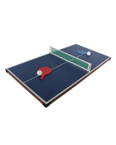 Plateaux Multi-Jeux, 14 Jeux : Ping Pong, Air Hockey, Bowling, Echec, Mikado, Back Gammon 97 X 49 X 3 Cm