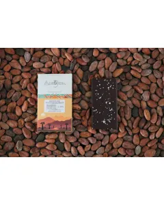 Mini Tablette Noir 70% - Fleur Sel De Guérande - Acaoyer