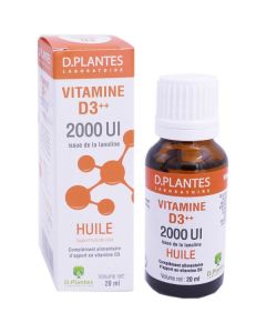 Vitamine D3 2000 Ui 20Ml D. Plantes Laboratoire