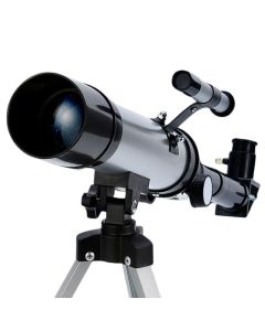 Lunette Astronomique Réfracteur 18X 60X Télescope 360/50 Avec Trépied Et Lentille 1.5X