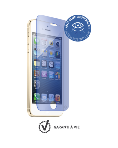 Verre Trempé Iphone 5S/Se - Anti-Bleu