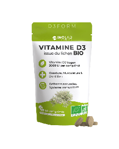 Vitamine D3 Issue Du Lichen Bio, Vegan