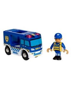 Brio 33825 Camion De Police Son Et Lumiere