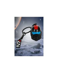 Mass Effect - Porte-Clés Métal N7 Helmet