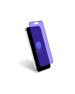 Protection D'Écran Forceglass Verre Trempé 2,5D Anti-Lumière Bleue Iphone 15 Pro