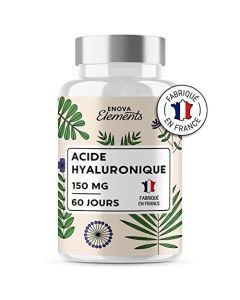 Acide Hyaluronique Pur | 150 Mg/Jour | Anti-Âge Et Articulations | 120 Gélules| Fabriqué En France