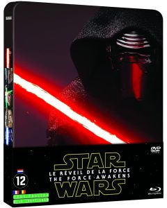 Star Wars - Le Réveil De La Force [Combo Steelbook Blu-Ray 2D + Blu-Ray Bonus + Dvd]