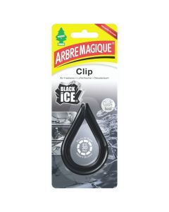 Lot De 12 Désodorisants Clip Arbre Magique Black Ice