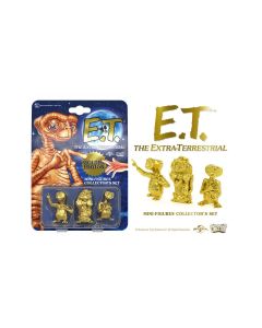 E.T. L'Extra-Terrestre - Pack 3 Mini Figurines Collector'S Set Golden Edition 5 Cm