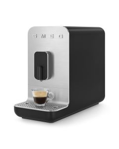 Machine À Café Automatique Avec Broyeur Intégré Années 50 Noir Mat
