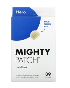 Hero Cosmetics, Mighty Patch Contre L'Acné, Invisible+, 39 Patches