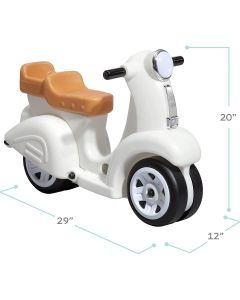 Scooter 3 Roues - Ride Along Blanc