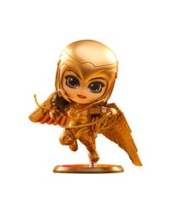 Wonder Woman 1984 - Figurine Cosbaby (S) Golden Armor  (Flying Version) 10 Cm