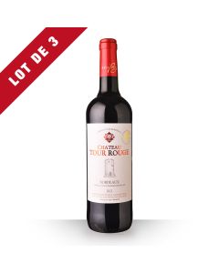 3X Château Tour Rouge Bordeaux Rouge 2021 - 75Cl