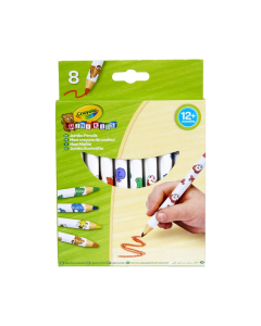 Crayola - Pochette De 8 Maxi Crayons De Couleur Minikids