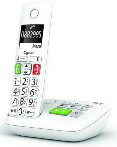 Téléphone Sans Fil Dect Blanc Avec Répondeur - Gigaset - E290A