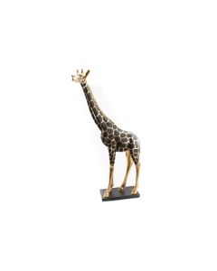 Girafe Noir Et Dorée 93 Cm