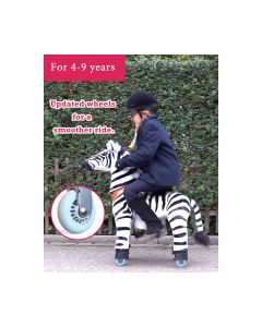 Ponycycle Zebre À Monter Grand Modèle Pour 4 À 9 Ans