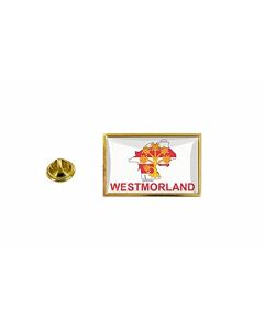 Akachafactory Pins Pin Badge Pin'S Drapeau Pays Carte Royaume Uni Westmorland