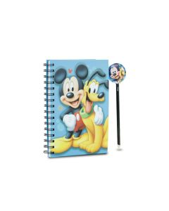 Disney - Carnet De Notes Avec Stylo Mickey & Pluto