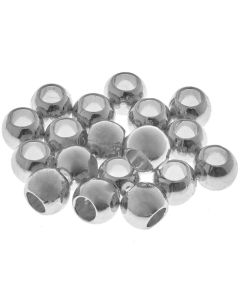 Itoshii Pack 20 Perles Ponii Perle Couleur Argent
