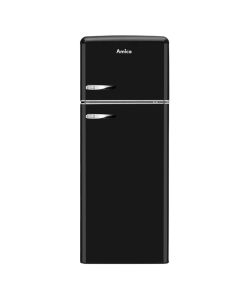 Réfrigérateur Combiné 55Cm 246L Statique Noir - Amica - Ar7252N