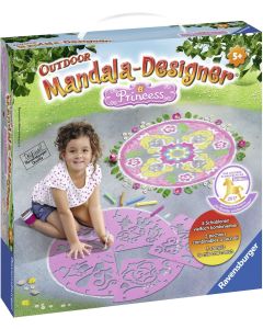 Mandala Craies De Trottoir Dessin Princess 5+
