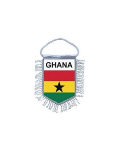 Akachafactory Fanion Mini Drapeau Pays Voiture Decoration Ghana Ghaneen