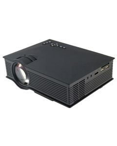 Vidéoprojecteur Led 1200 Lumens Télécommande Support 1080P Usb Sd Hdmi Noir